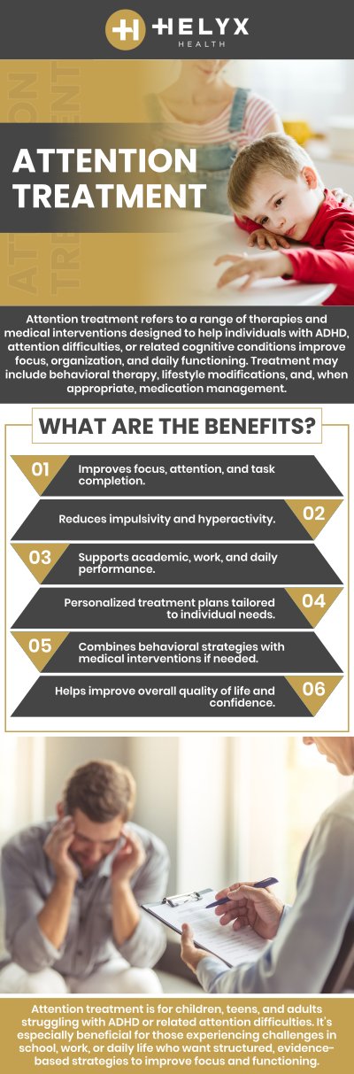 Common questions asked by patients: What conditions cause attention difficulties? How do healthcare providers diagnose attention issues? Can attention treatment help with ADHD? Is attention treatment suitable for adults and children? How does cognitive-behavioral therapy (CBT) improve attention? For more information, contact us or schedule an appointment online. We serve patients across the state of California including locations in San Francisco CA, Palo Alto CA, Beverly Hills CA, Menlo Park CA, Stanford CA, Santa Ana CA, Tustin CA, Oakland CA, Emeryville CA, and surrounding areas. Common questions asked by patients: What conditions cause attention difficulties? How do healthcare providers diagnose attention issues? Can attention treatment help with ADHD? Is attention treatment suitable for adults and children? How does cognitive-behavioral therapy (CBT) improve attention? For more information, contact us or schedule an appointment online. We serve patients across the state of California including locations in San Francisco CA, Palo Alto CA, Beverly Hills CA, Menlo Park CA, Stanford CA, Santa Ana CA, Tustin CA, Oakland CA, Emeryville CA, and surrounding areas.